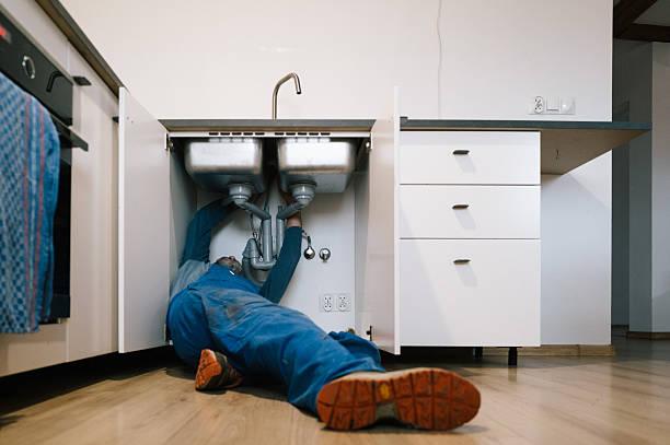 Professional Drain Cleaning technician working in Mount Sterling, OH